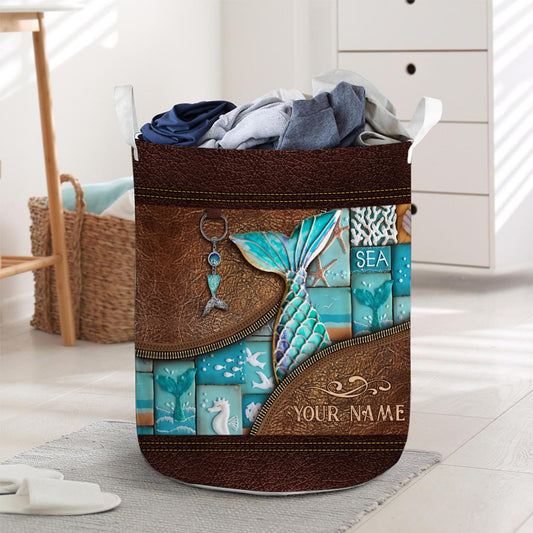 Love Mermaid - Personalized Mermaid Storage Basket