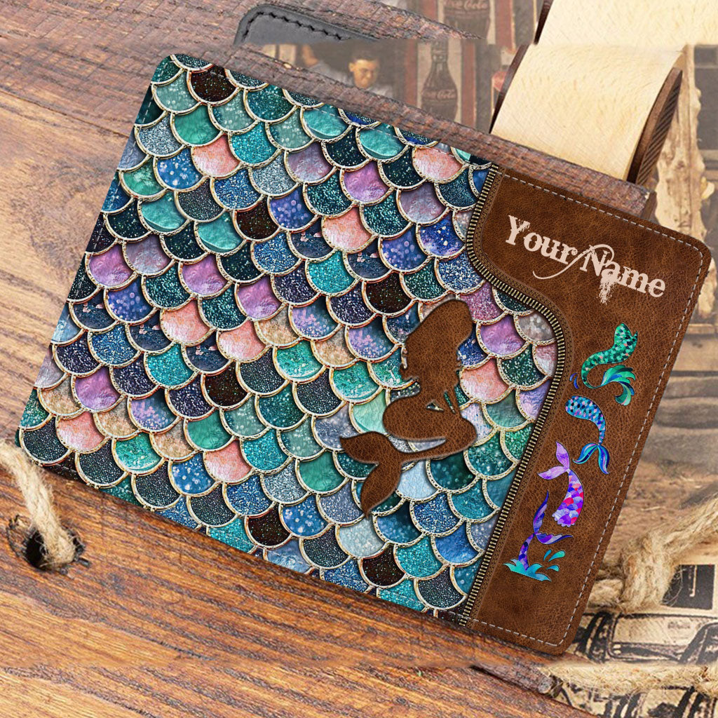 Mermaid - Personalized Mermaid Passport Holder