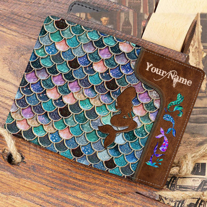 Mermaid - Personalized Mermaid Passport Holder