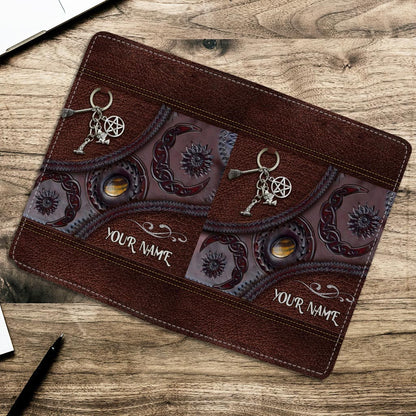 Triple Moon - Personalized Witch Passport Holder
