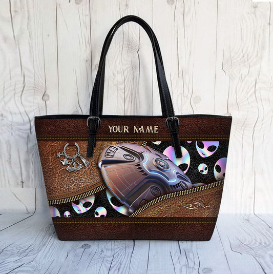 Believer - Personalized Alien Leather Bag