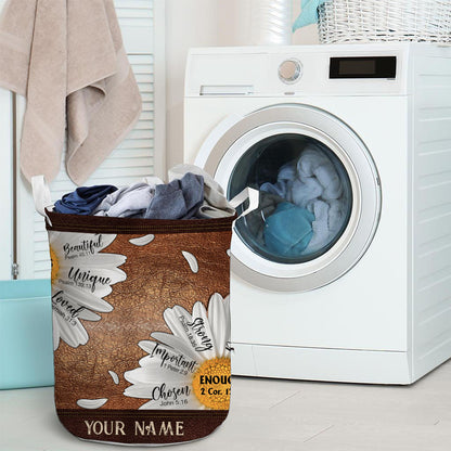 God Says You Are - Personalized Christian Storage Basket