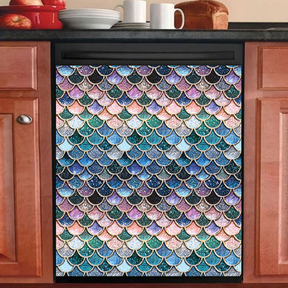 Mermaid Scales - Mermaid Dishwasher Cover