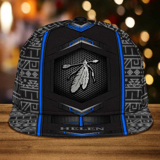 Native Pattern - Personalized American Indian Snapback