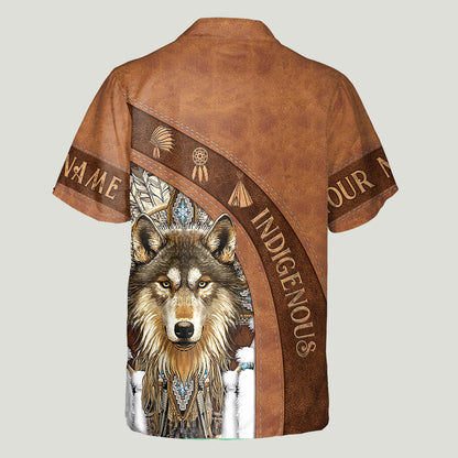Indigenous - Personalized American Indian Hawaiian Shirt
