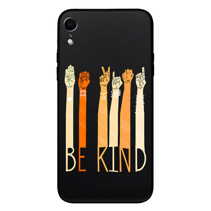 Be Kind - ASL Clear Phone Case