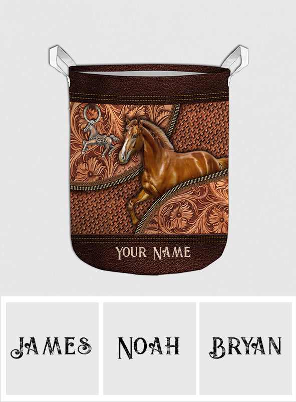 Love Horse - Personalized Horse Storage Basket
