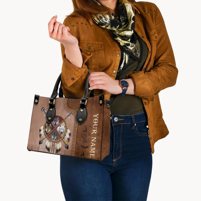 Native Blood - Personalized American Indian Leather Handbag