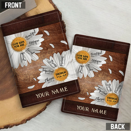 God Says You Are - Personalized Christian Passport Holder