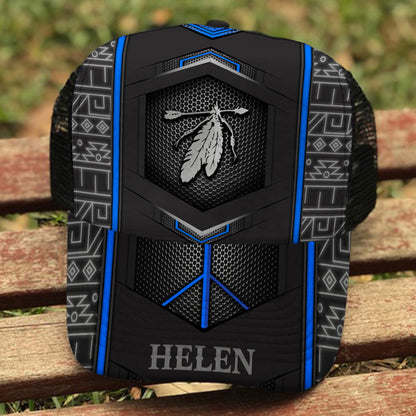 Native Pattern - Personalized American Indian Trucker Hat
