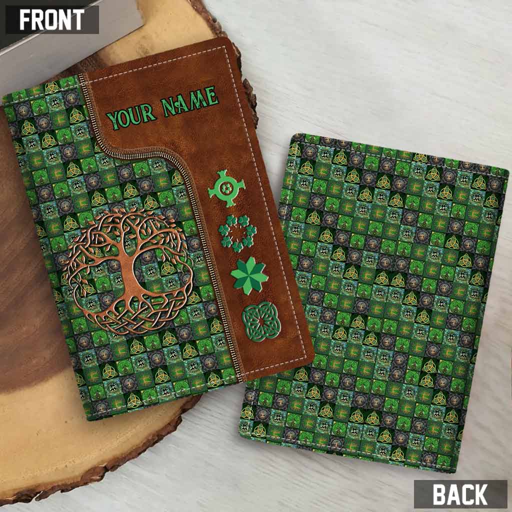 Tree Of Life - Personalized Irish Passport Holder