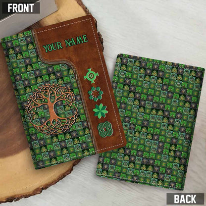 Tree Of Life - Personalized Irish Passport Holder