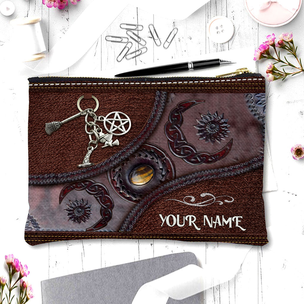 Triple Moon - Personalized Witch Pouch
