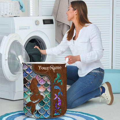 Mermaid - Personalized Mermaid Storage Basket