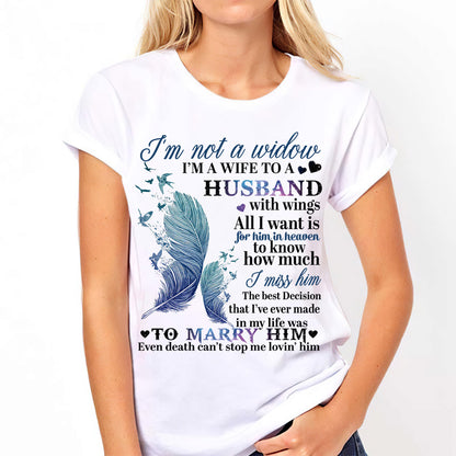 I'm Not A Widow - Memorial T-shirt And Hoodie