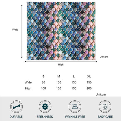 Mermaid Scales - Mermaid Blanket