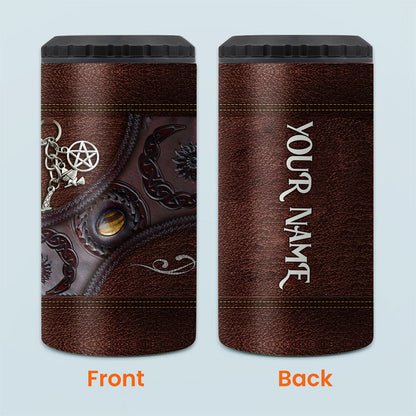 Triple Moon - Personalized Witch Can Cooler