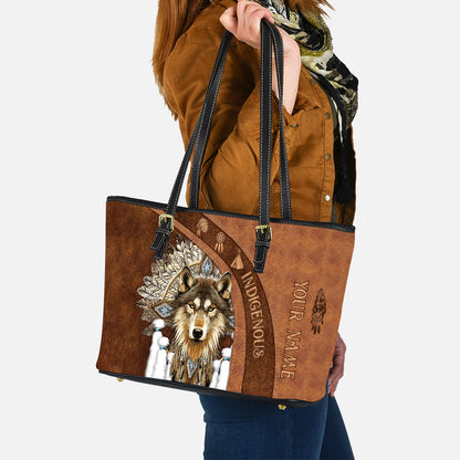 Indigenous - Personalized American Indian Leather Bag