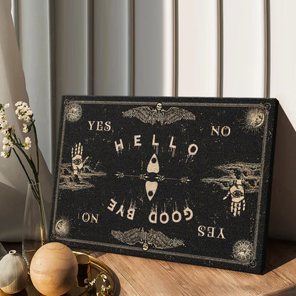 Hello Goodbye - Witch Canvas And Poster