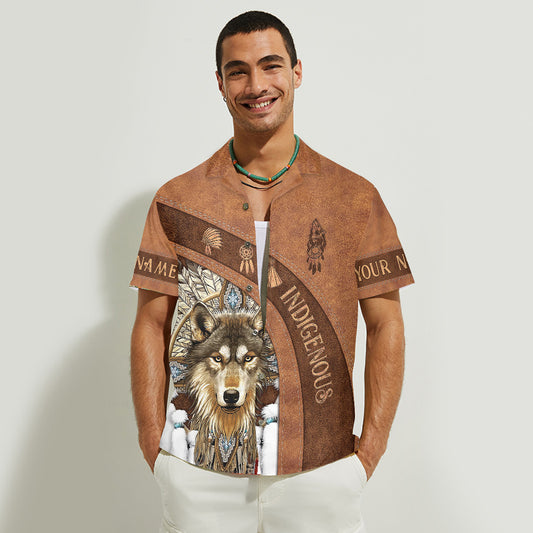 Indigenous - Personalized American Indian Hawaiian Shirt