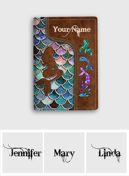 Mermaid - Personalized Mermaid Passport Holder