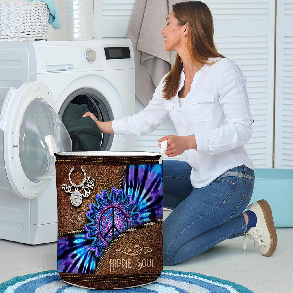 Peace Love Joy - Hippie Storage Basket