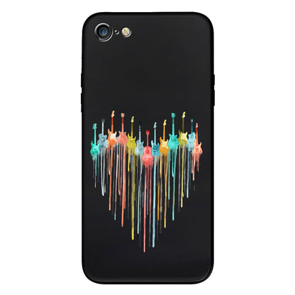 Colorful Guitars - Guitar Clear Phone Case