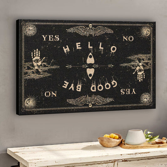 Hello Goodbye - Witch Canvas And Poster