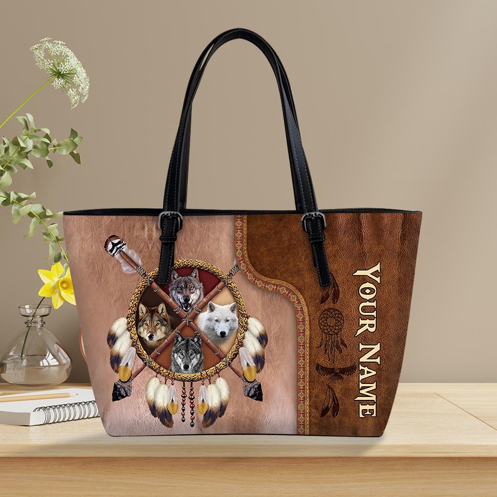 Native Blood - Personalized American Indian Leather Bag