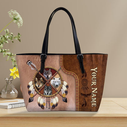 Native Blood - Personalized American Indian Leather Bag