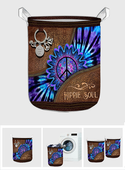 Peace Love Joy - Hippie Storage Basket