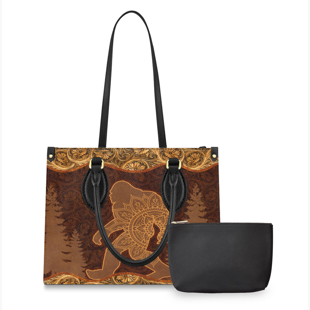 Believer - Bigfoot Leather Handbag