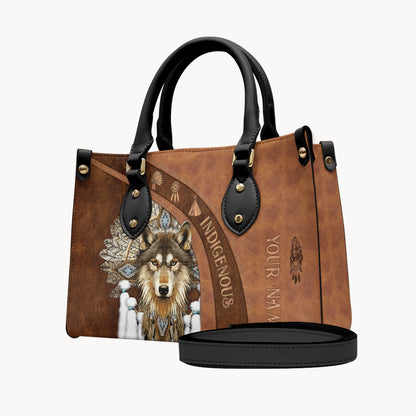 Indigenous - Personalized American Indian Leather Handbag