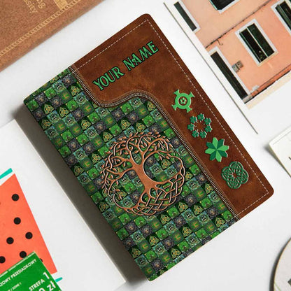 Tree Of Life - Personalized Irish Passport Holder