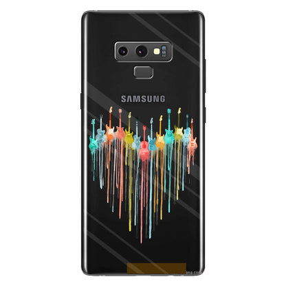Colorful Guitars - Guitar Clear Phone Case