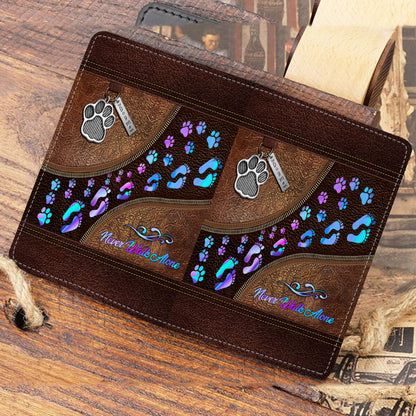 Never Walk Alone - Dog Passport Holder