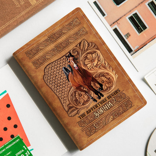 The Adventure Begins - Personalized Horse Passport Holder