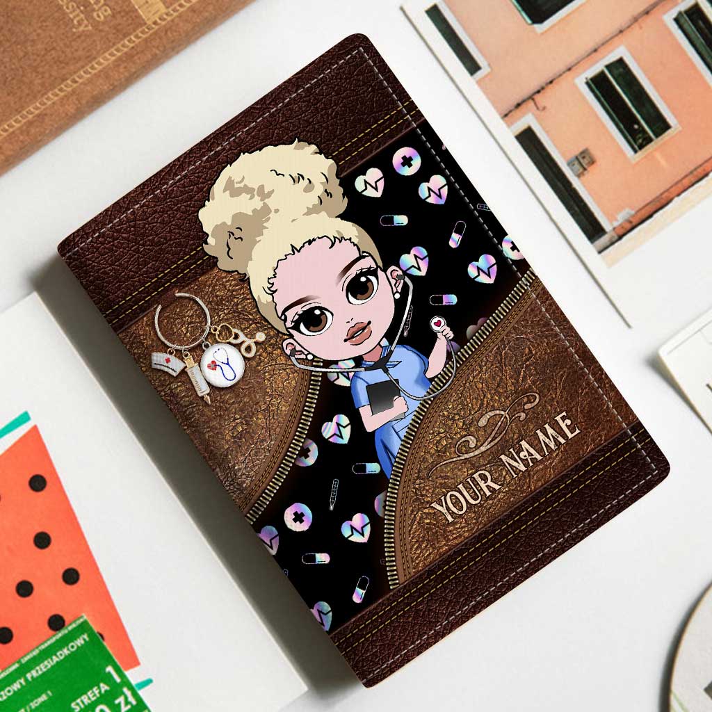 Nurse Life - Personalized Nurse Passport Holder