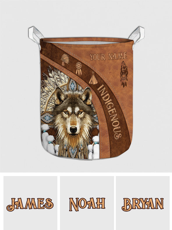 Indigenous - Personalized American Indian Storage Basket
