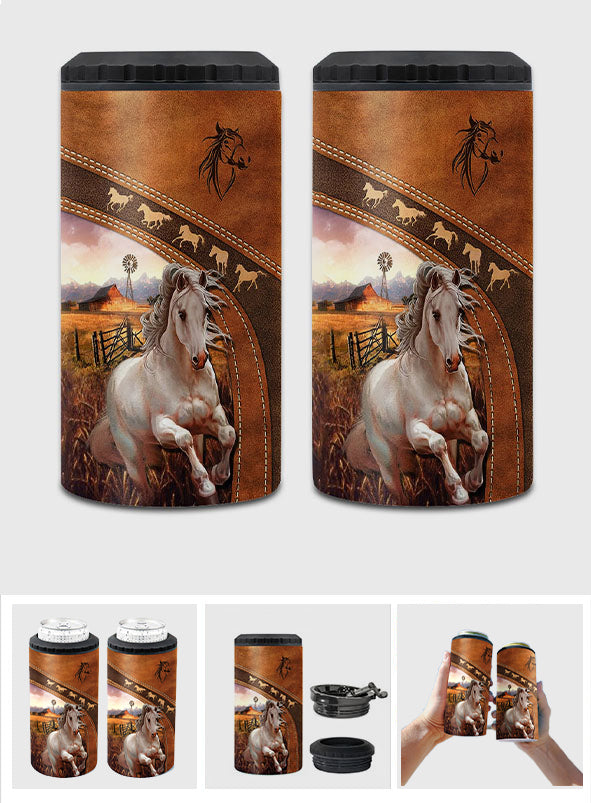 Horse Lovers - Personalized Horse Can Cooler