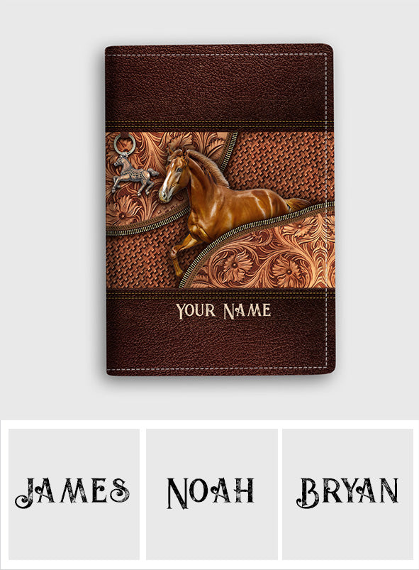 Love Horse - Personalized Horse Passport Holder