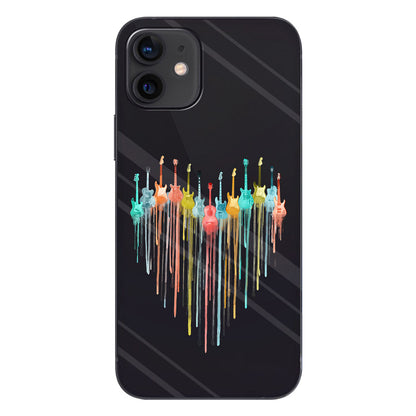 Colorful Guitars - Guitar Clear Phone Case