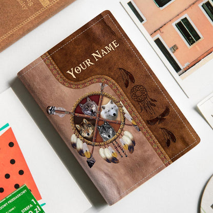 Native Blood - Personalized American Indian Passport Holder