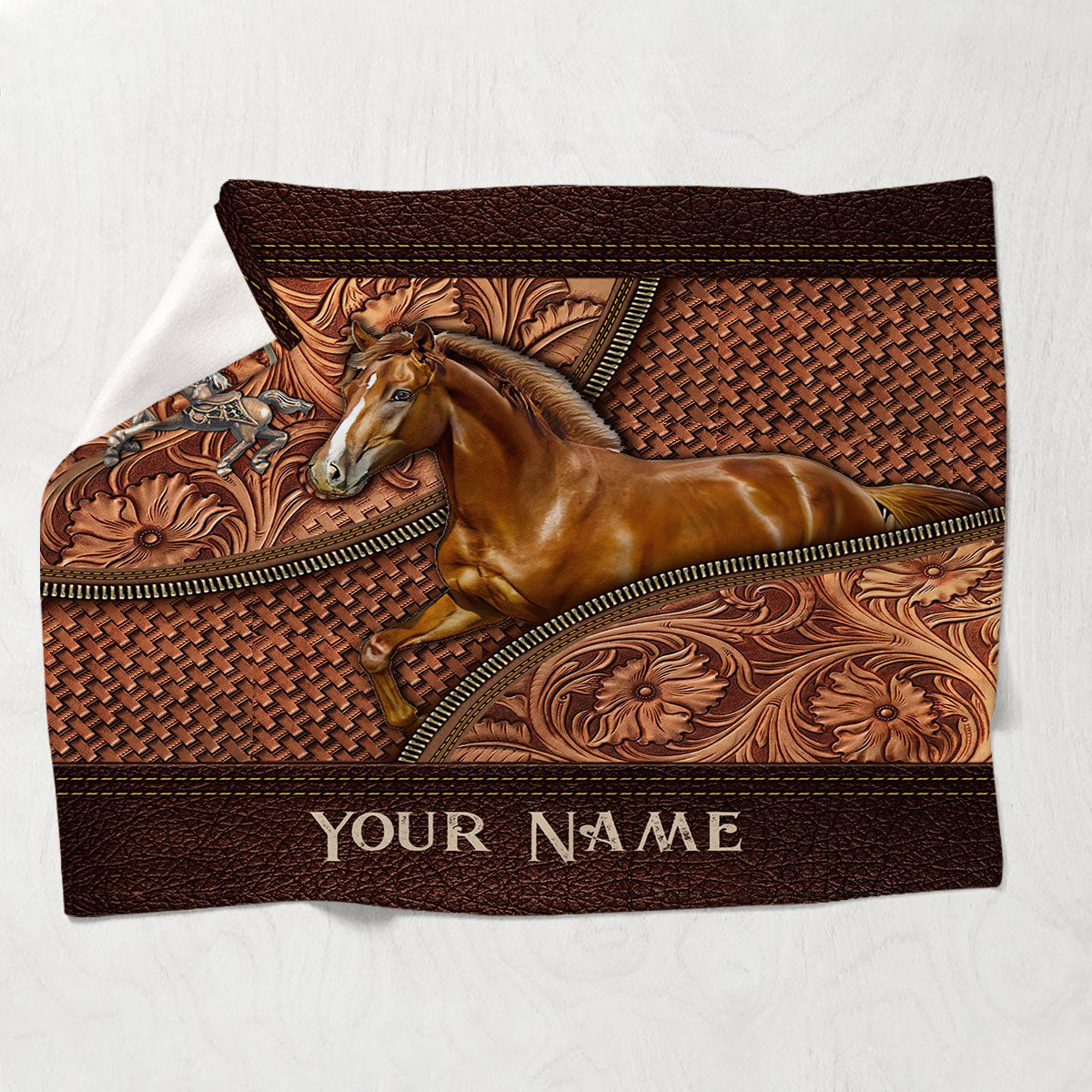 Love Horse - Personalized Horse Blanket