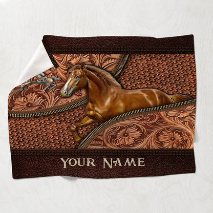 Love Horse - Personalized Horse Blanket