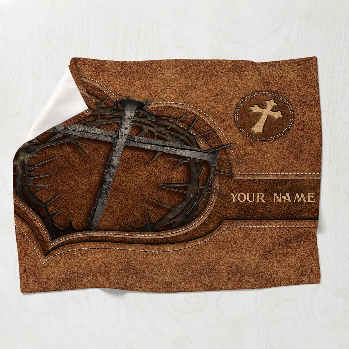 Have Faith - Personalized Christian Blanket