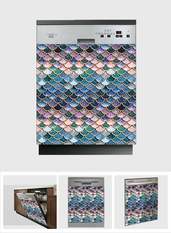 Mermaid Scales - Mermaid Dishwasher Cover