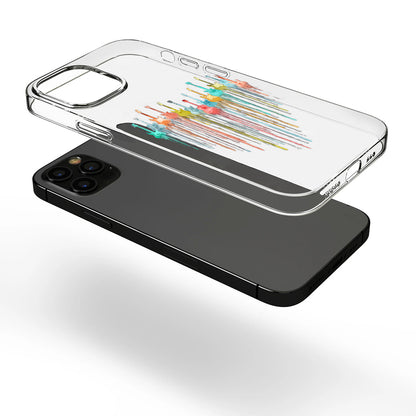 Colorful Guitars - Guitar Clear Phone Case