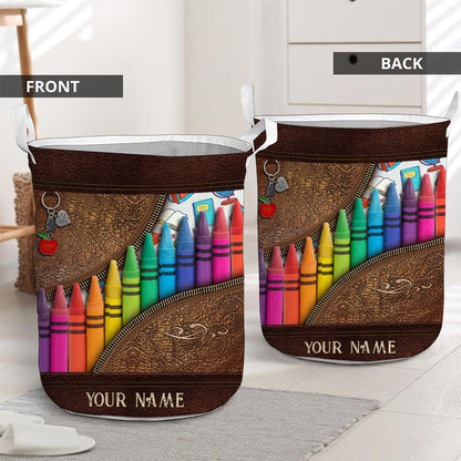 Teach Love Inspire - Personalized Teacher Storage Basket