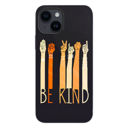 Be Kind - ASL Clear Phone Case